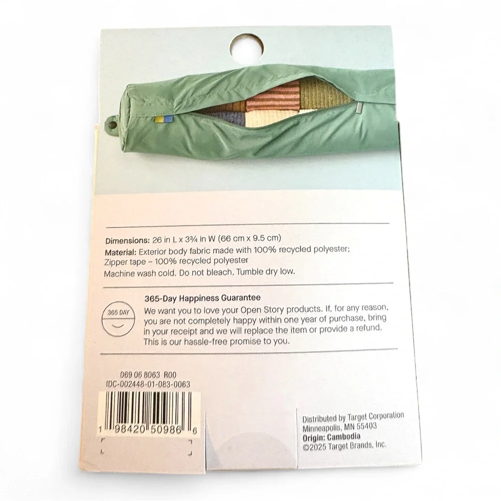 Open Story Stuffable Neck Pillow NIB
